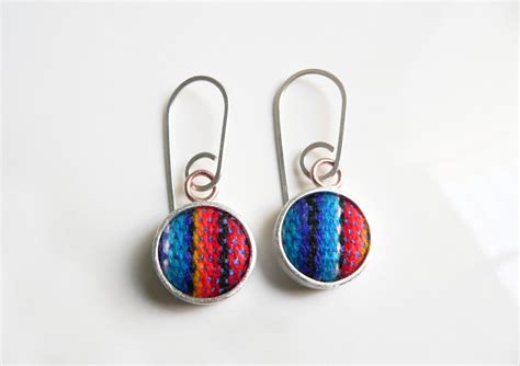 Peruvian Jewelry Sterling Silver Earrings With Peruvian - Etsy