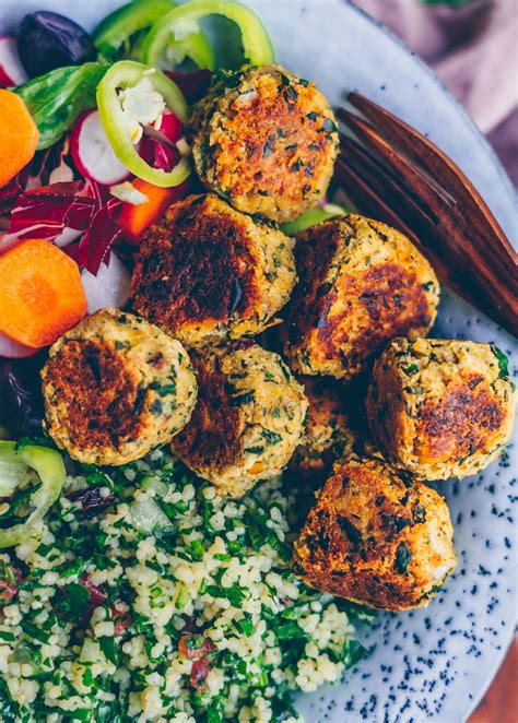 Crunchy chickpea falafel - Klara`s Life