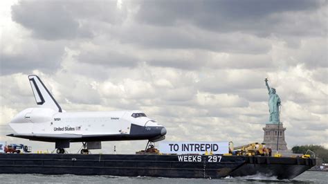 Space Shuttle Enterprise lands at Intrepid Museum in New York - UPI.com