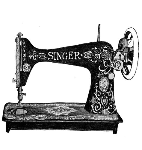 sewing machine logo - Gil's Upholstery, Inc.