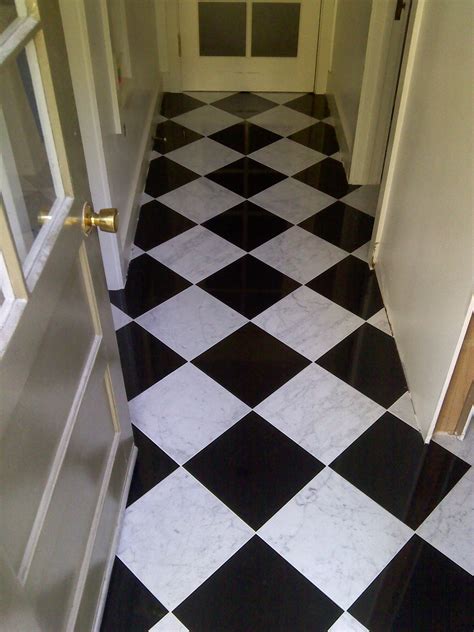 Classic checkerboard floor pattern done in claremont, ca. | Flooring, Rustic flooring, Mosaic ...