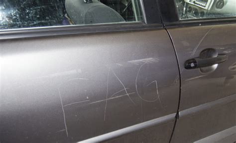 Homophobic slur keyed into student’s car - Trinitonian