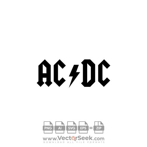 AC DC Logo Vector - (.Ai .PNG .SVG .EPS Free Download)