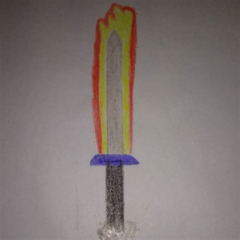 My fire sword drawing (Prototype) by quincyjazimar13 on DeviantArt