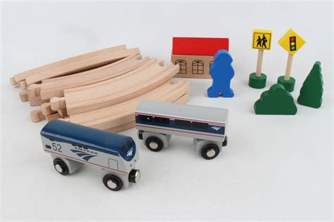 Amtrak Wooden Railway, from Daron WWT and Totally Thomas Inc.