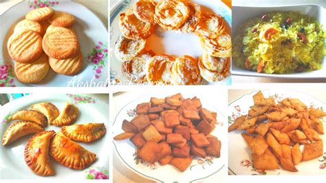 6 Diwali Faral Recipes| Diwali special series|@Akshata's Recipes - YouTube