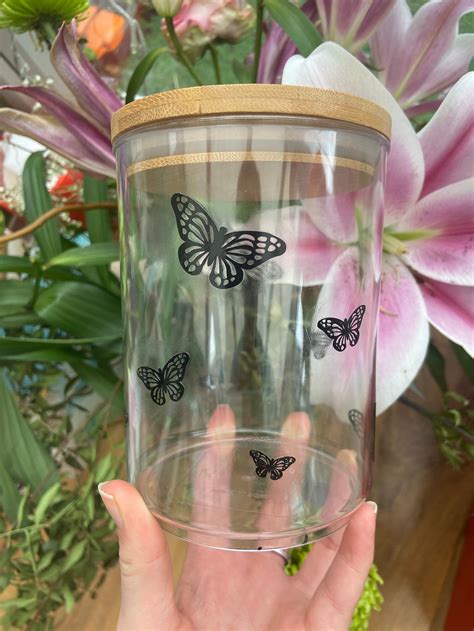 Personalised Butterfly Jar | Etsy