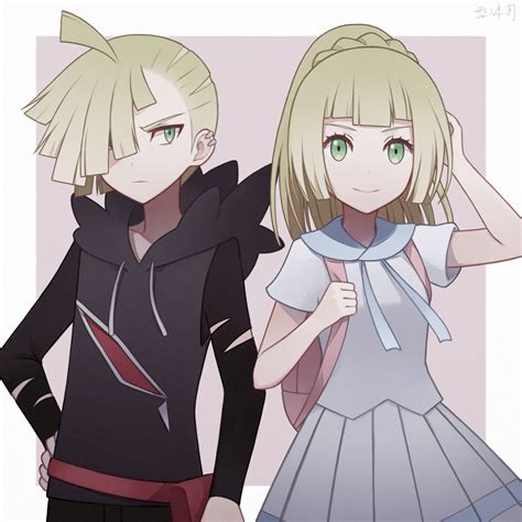 Gladion and Lillie | Pokémon Sun and Moon | Know Your Meme