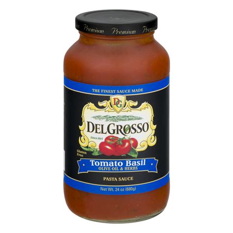 Save on DelGrosso Pasta Sauce Tomato Basil Olive Oil & Herbs Order Online Delivery | GIANT