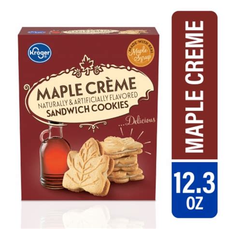 Kroger® Maple Creme Sandwich Cookies, 12.3 oz - QFC