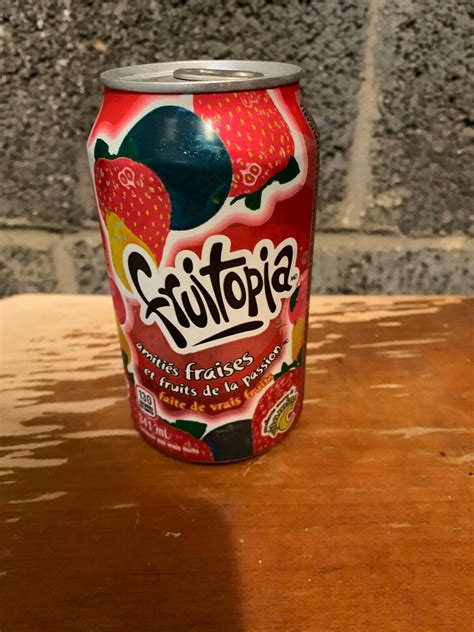 Fruitopia Strawberry Passion (Canada) Full Can Rare (Make an offer) | eBay