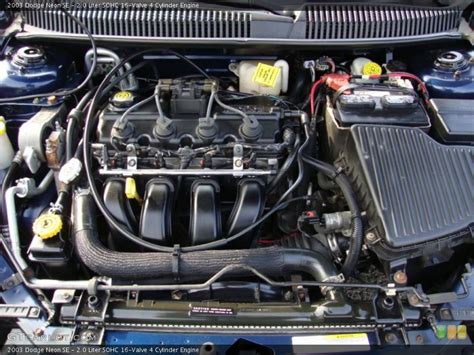 2.0 Liter SOHC 16-Valve 4 Cylinder 2003 Dodge Neon Engine | GTCarLot.com