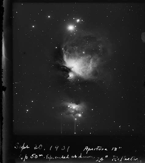 1901 Portray: The Orion Nebula | yeoys.com