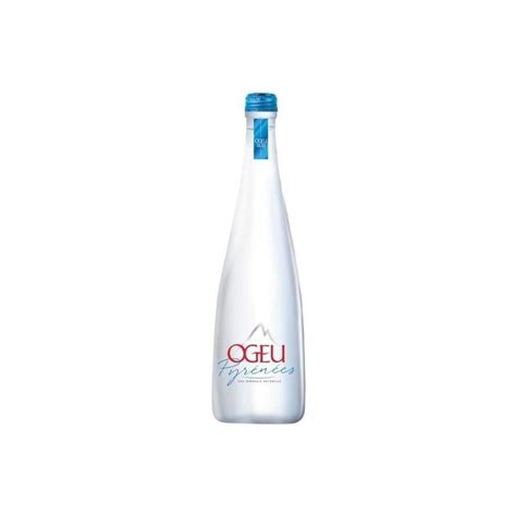 OGEU Still Mineral Water Glass Bottle 75 cl SOURIRE DES SAVEURS, Wine Cellar online, delivery