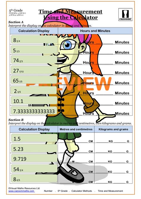 Fun Calculator Math Worksheets | Using a Calculator Worksheet