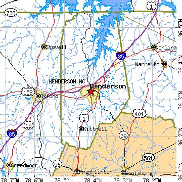 Henderson, North Carolina (NC) ~ population data, races, housing & economy