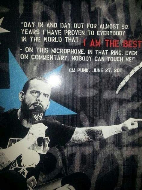 One of the most defining moments in Punk's career. | Punk quotes, Cm punk, Cm punk quotes