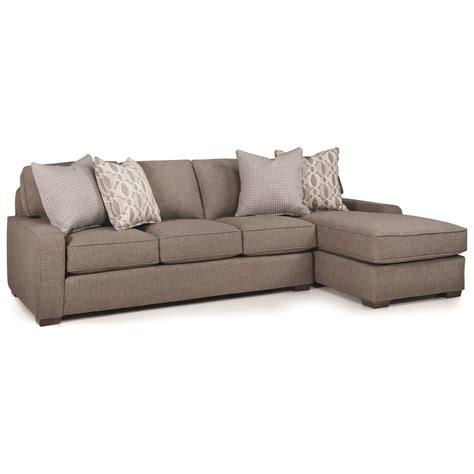 Smith Brothers Build Your Own (8000 Series) Casual 4 Seat Sectional with Right Chaise ...