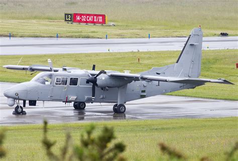 Danny's Aviation Photography: ZG997 Britten Norman BN-2T-4S Defender AL.2 Army Air Corps