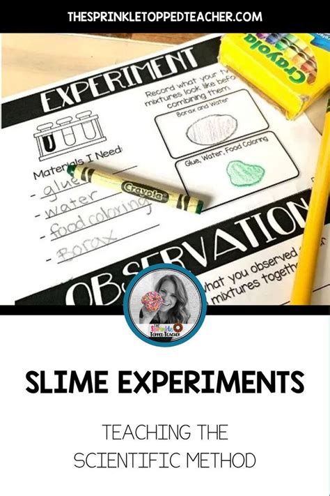 Easy Slime Experiment for Kids - Scientific Method