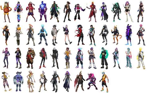 All new Survey Skins! (Via @shiinaBR on Twitter) : r/FortniteLeaks