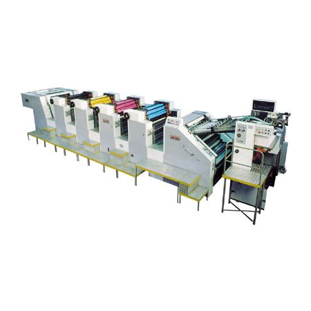 Five Colour Sheetfed Offset Printing Machine with Perfector SOM 536 V ...