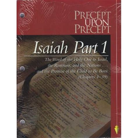 Isaiah Part 1 (Chapters 1-39) (Precept Upon Precept): Precept ...