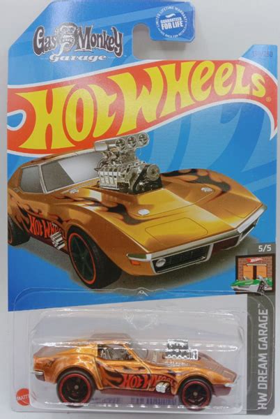 2023 Hot Wheels '68 Corvette - Gas Monkey Garage Super Treasure Hunt