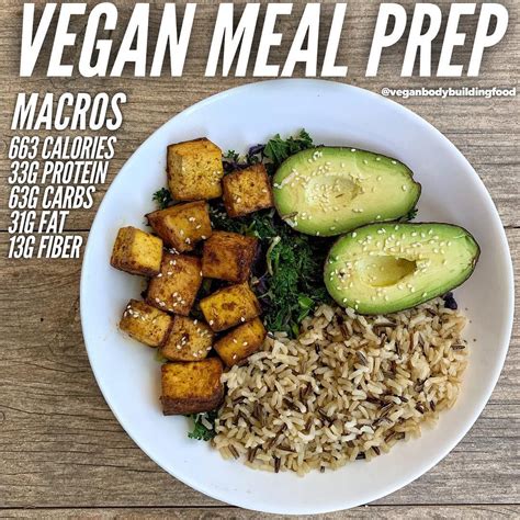 Vegan Bodybuilding Recipes With Macros | Bryont Blog