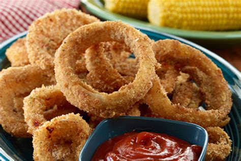 Baked Vidalia Onion Rings | Healthy Onion Ring Recipes | Skinny Onion Rings