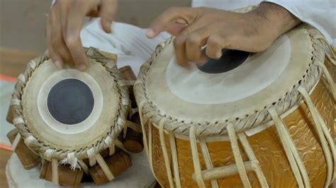 Closeup shot of a man playing the tabla drums - Indian Classic... | Indian Stock Footage | Knot9 ...