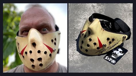 Product Review: Tom Savini Designed Jason Voorhees PPE Hockey Mask - HorrorGeekLife