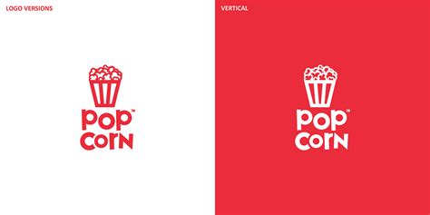 POPCORN - logo & branding project :: Behance