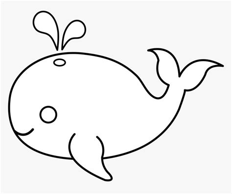 Sea Creature Clipart Black And White