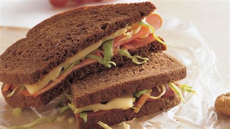 Honey Mustard Ham and Swiss Sandwiches Recipe - BettyCrocker.com