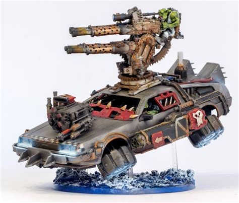 Back To The Future, Delorian, Flying, Hover, Looted, Orks | Back to the ...