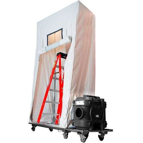 Fiberlock 6552 Mobile Dust Containment Unit TopSider System 10' High