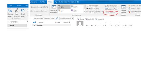 Outlook 2016 Folder Pane and To Do Bar Won't Display at Once - Microsoft Community