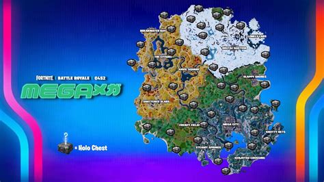 All Holo Chest locations in Fortnite Chapter 4 Season 2