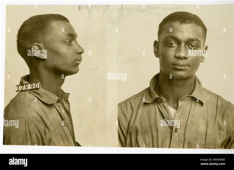 Photograph of John Polk. Bureau of Prisons, Inmate case files Stock Photo - Alamy