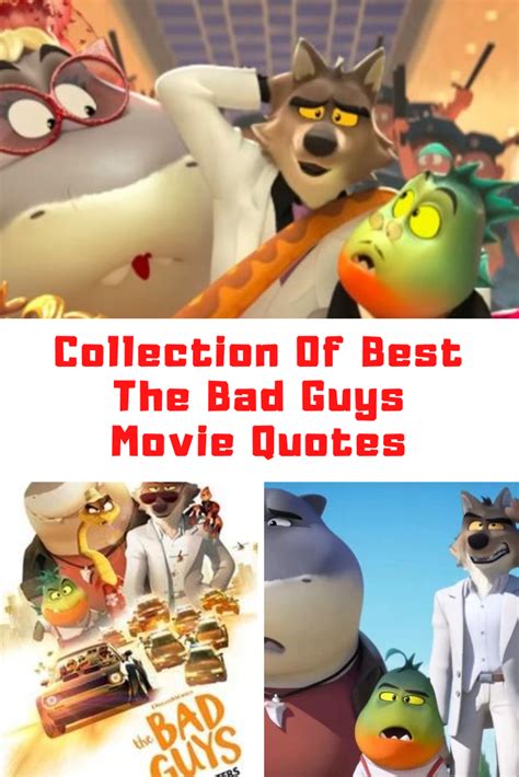 50+ Hilarious THE BAD GUYS Movie Quotes - Guide For Geek Moms