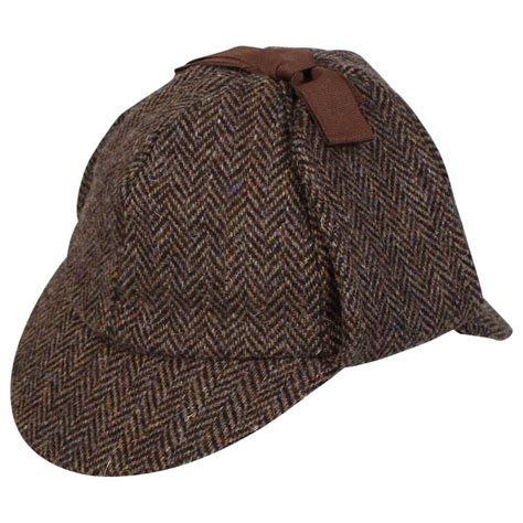 Harris Tweed Deerstalker/Sherlock Holmes Hat – Rheged Deerstalker ...