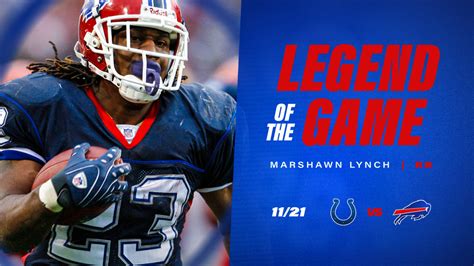 Marshawn Lynch set to return to Buffalo as the Bills Legend of the game ...