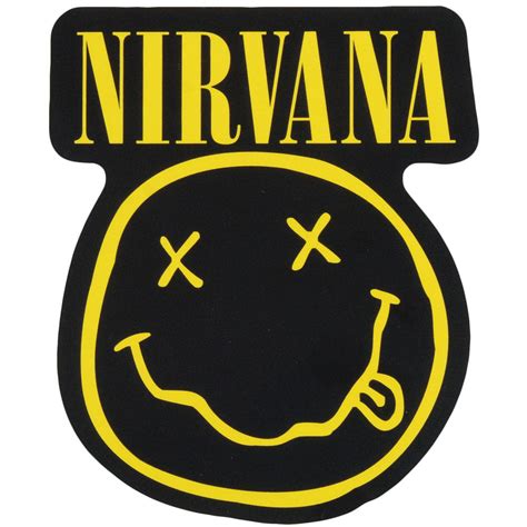 Nirvana Sticker 46672 | Rockabilia Merch Store