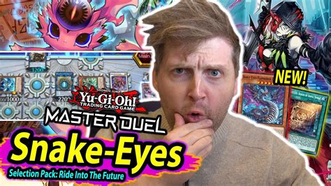 SO BUSTED..! Snake-Eyes DECK & COMBO! (Yu-Gi-Oh! Master Duel) - YouTube