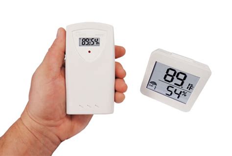 Wireless Humidity/Temperature Monitor Set | Sper 800254