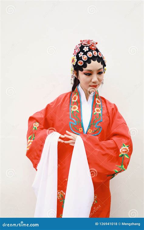 Aisa Chinese Woman Peking Beijing Opera Costumes China Traditional Role ...