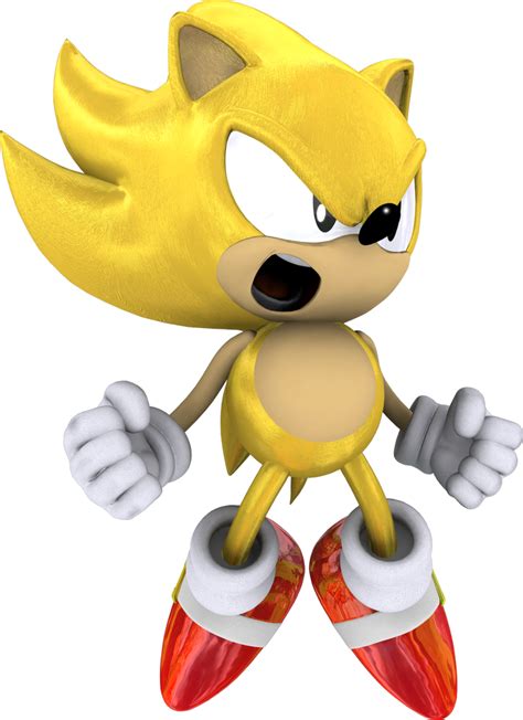 Classic Super Sonic the Hedgehog by itsHelias94 on DeviantArt