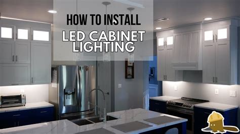 Installing Under Cabinet Led Strip Lighting Kitchen | Cabinets Matttroy