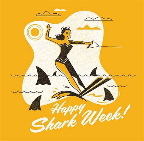 Happy Shark Week | Veerle's Blog 4.0 | Happy shark, Shark week, Shark